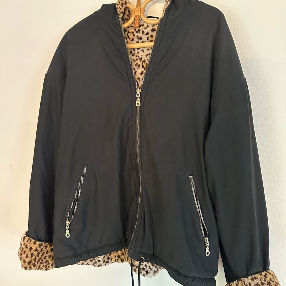 Vintage Reversible Leopard Jacked